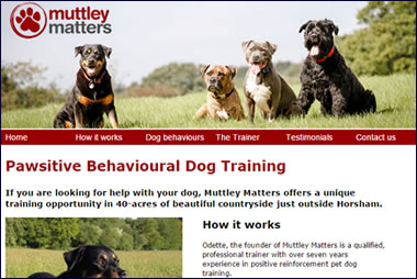 Muttley Matters dog training