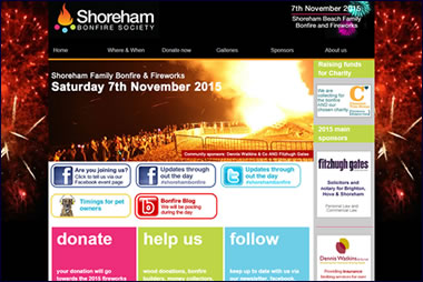 Shoreham Bonfire Society Sussex